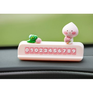 Kakao Friends - LITTLE APEACH 芳香劑 停車 電話號碼牌